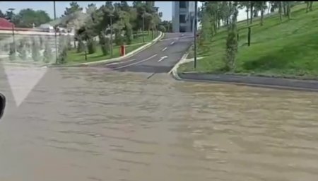 Bakıda “Ukrayna diarəsi”ni su basdı