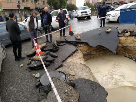 Bakı şəhərini içməli su ilə təmin edən əsas magistral kəmərdə qəza baş verib