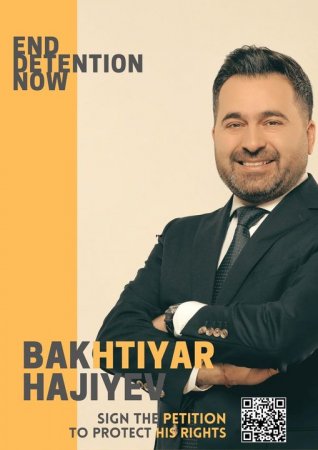 Bəxtiyar Hacıyevin dərhal və qeyd-şərtsiz azadlığa buraxılması tələbi artır