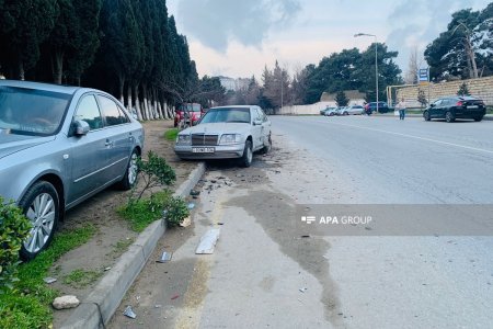 Bakıda zəncirvari qəza olub