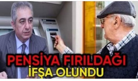 Oğru hakimiyyət pensiya fırıldağı ilə cibini doldurur