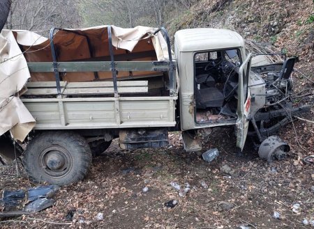 Hərbçilərimiz Ermənistanda istehsalı minaya düşüb