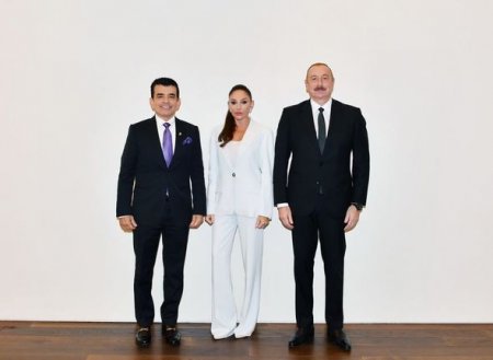 Prezident və birinci xanımı ICESCO-nun baş direktoru ilə görüşüblər